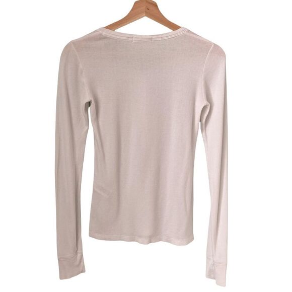 Rag & Bone Basic White Front Button Top in Size XS - Picture 2 of 7